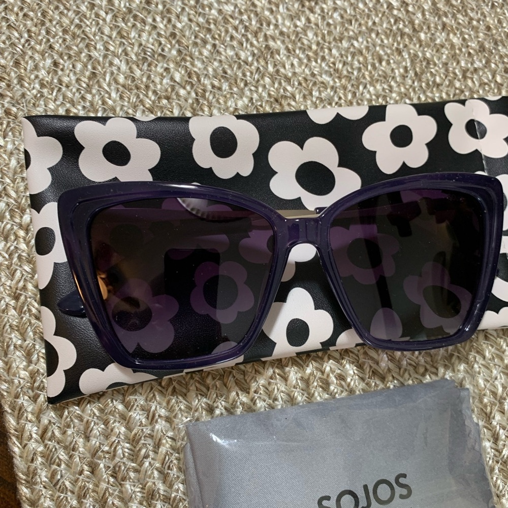NWOT SOJOS Women’s Violet Sunglasses - Picture 2 of 6